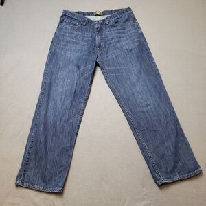 Timberland Men’s Relaxed Straight Leg Jeans 100% Cotton size 35